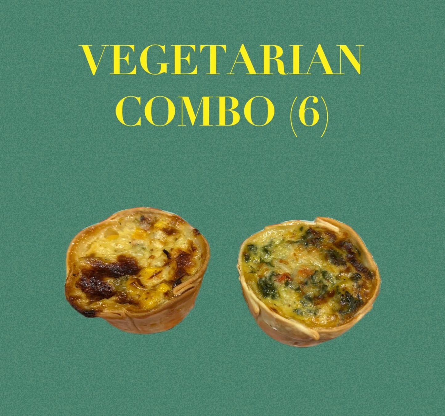 Combo Vegetarian Empanadas (6)